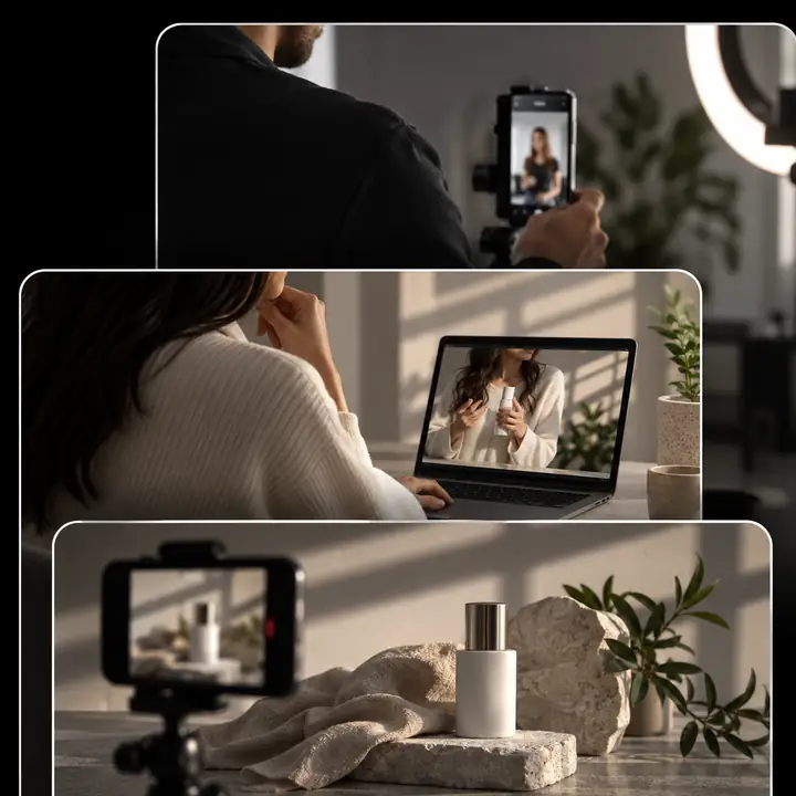 Fashion product ad example