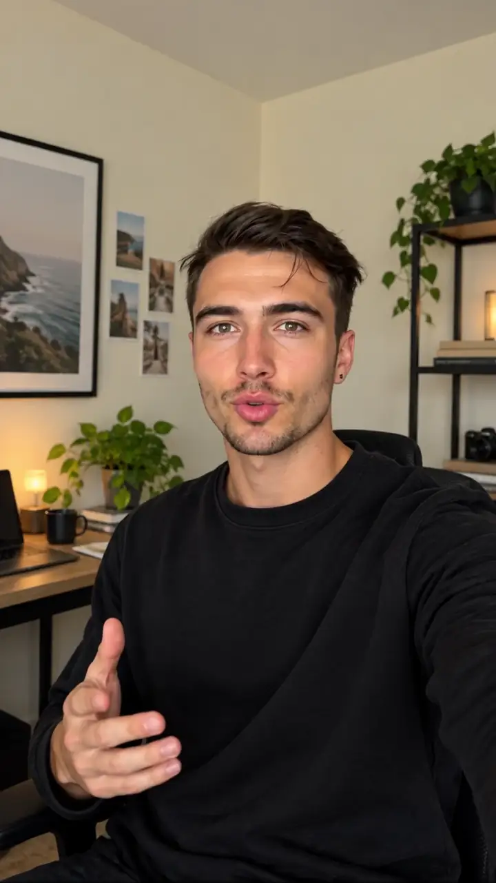 Realistic AI video actor